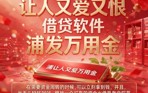 内部人士2月透露！这5个像浦发万用金一样的借钱软件，10000元秒到账解燃眉之急