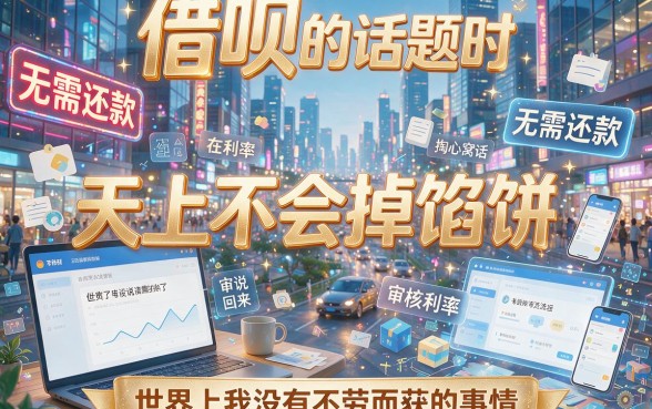 2026年必藏！有没有借钱不用还的软件？这5个真相讲透了！