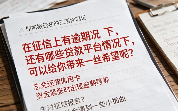征信有逾期？这5个贷款平台审核宽松最容易过，应急周转很靠谱！