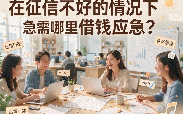 2026年急用钱别慌！这5个黑户借钱应急的口子，黑户借4000应急也能秒下款