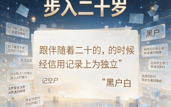 20岁适合黑户适合黑户的贷款口子有哪些?亲测严选每一步都讲透