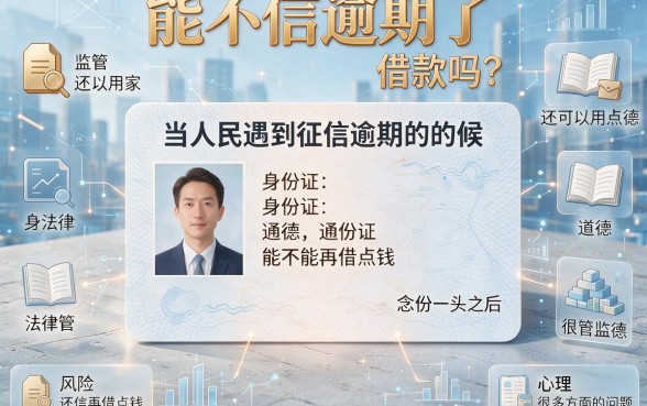征信有逾期，光凭身份证能借到钱吗？真相深度揭秘！