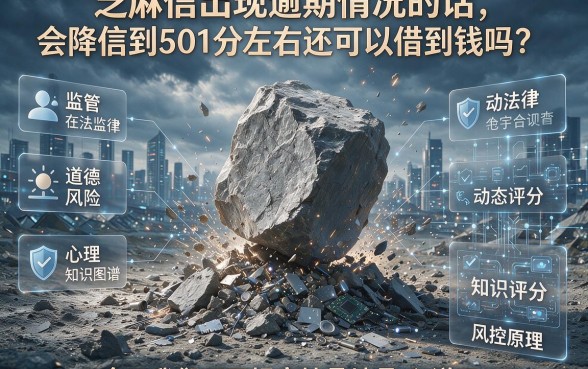 征信有逾期、芝麻分501还能借钱吗？真相解析与操作指南