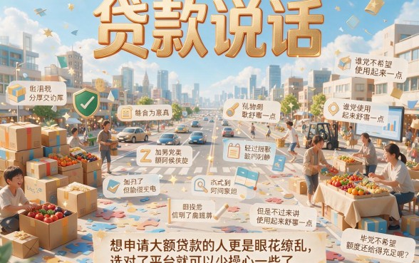 急需大额贷款?这5个平台借款3000秒到账,哪个平台可以大额度贷款的答案全在这
