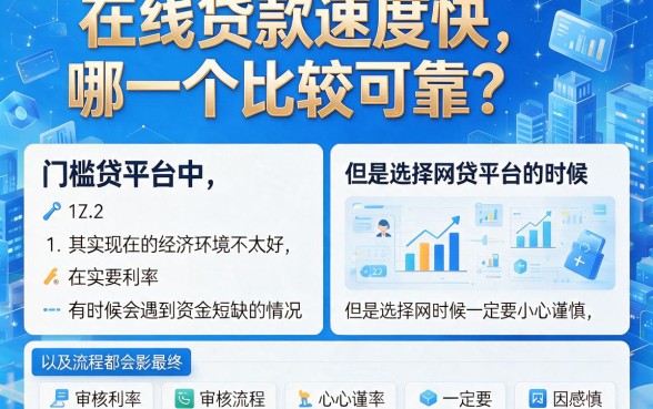 七天门槛低的网贷速看！2026这5个平台借1000上手轻松，最新下款渠道来了