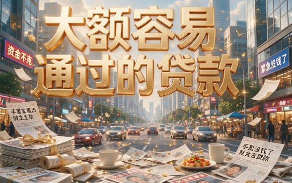 大额容易过的贷款都在这5个！2000元借款秒批口子深度盘点