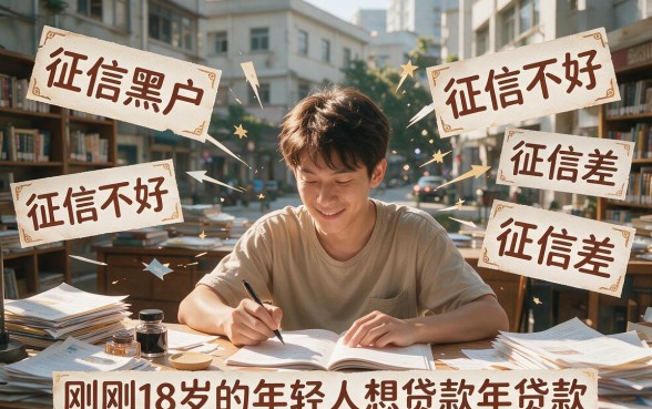 十八岁征信黑、征信不好、征信烂都不怕，不查征信贷款真的稳吗？