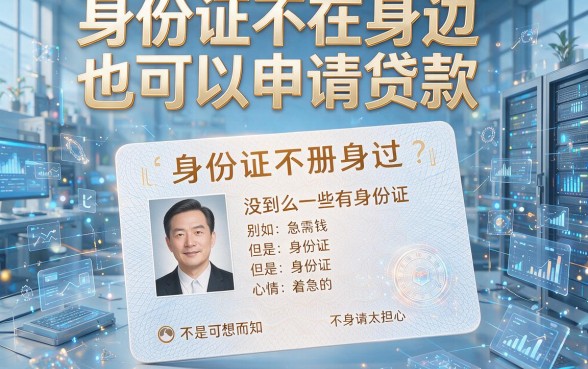 2026年最新下款口子必看！身份证不在身边也能贷款的高额度软件推荐