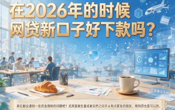 2026网贷新口子好下款嘛?盘点5个2026借款好通过3000的口子核心秘籍!