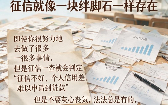 征信黑、征信不好、征信烂也能办!个人信用贷款容易下款攻略,2026年备用必存!