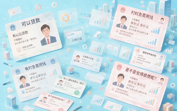 什么借钱平台不用身份证？这5个口子借6000不查身份秒到账