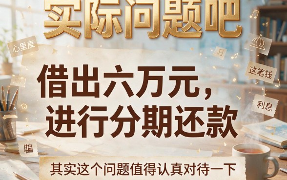 急需用钱周转？借6万分36期正常利息多少？2026年这5个APP赶紧收藏
