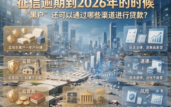2026年征信有逾期适合黑户什么软件能借款？深度拆解来了！