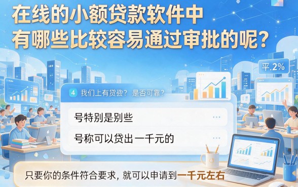 2026亲测这5个小贷款软件容易下款，人人1000起秒到账