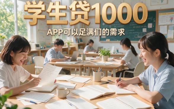 急需1000元？这5个学生贷款APP微信直接放款，亲测靠谱