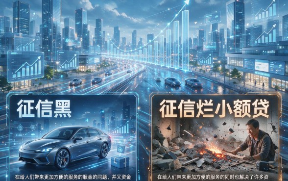 征信黑、征信烂、征信不好必看！2026年不查征信的小贷款App最新盘点与黑户下款点评