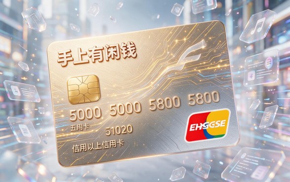 急用钱别慌！2026年5万以上信用卡推荐，这五款高额度APP让你关键时刻有帮手