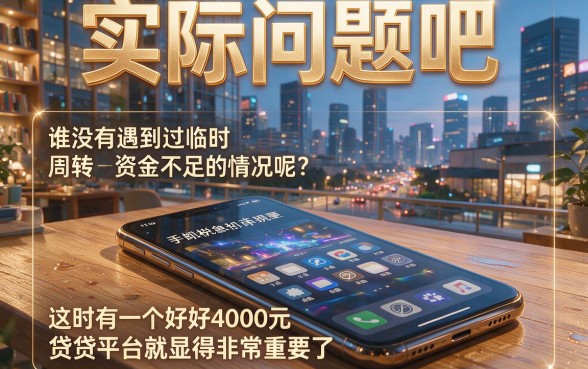 急需4000元?这5个贷款平台最高可借30000,临时周转超方便!