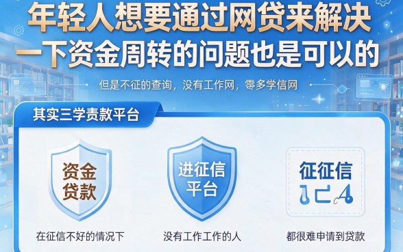 学信网能贷的平台有哪些？2026这5个少数人知道的口子，最高可下3万！