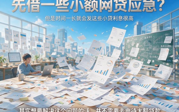 别再以贷养贷！想借大额贷款还小额网贷？2026年藏不住了，这5个正规渠道能借4000轻松置换