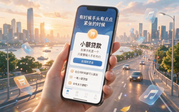 手机号就能借！这5个小额贷款5000的口子，对手机号要求不高，试过都说实用
