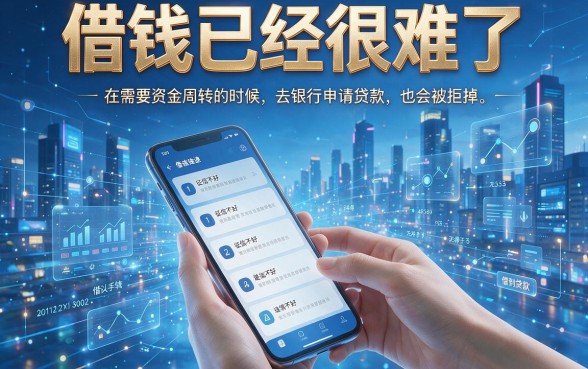 不看征信也能借钱！这5个可靠软件汇总，哪里借最放心？