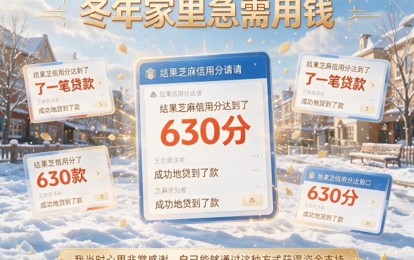 芝麻630分在哪里贷款？2026年这五个不看流水的贷款渠道，99%的人还不知道！