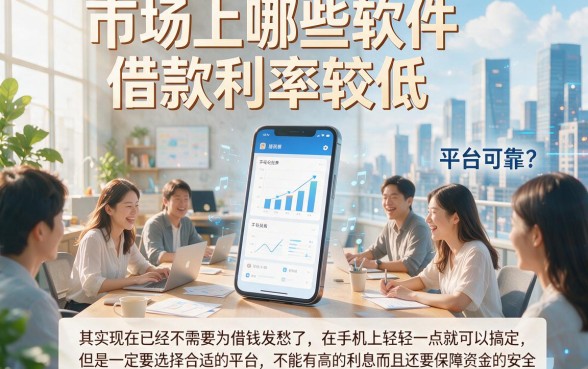 2026速领额度！哪个软件借钱利息低平台？精选低息借款神器大盘点！