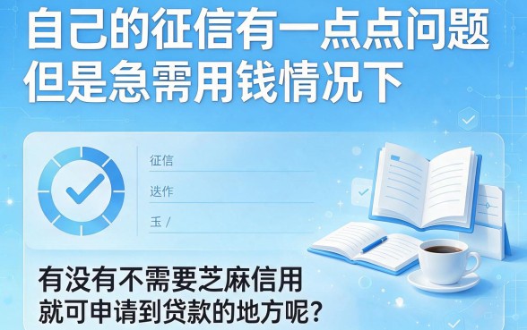 征信有逾期也能下款！这5个不查芝麻验证的贷款软件，黑户2月限时申领攻略