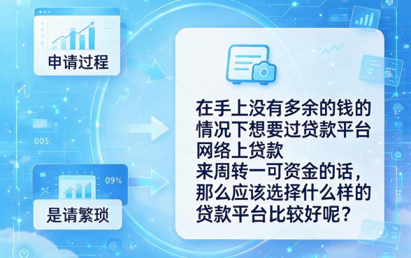 急用钱周转必看！网上贷款平台哪个好申请一点？这5个借款3000容易过的口子实测超实用