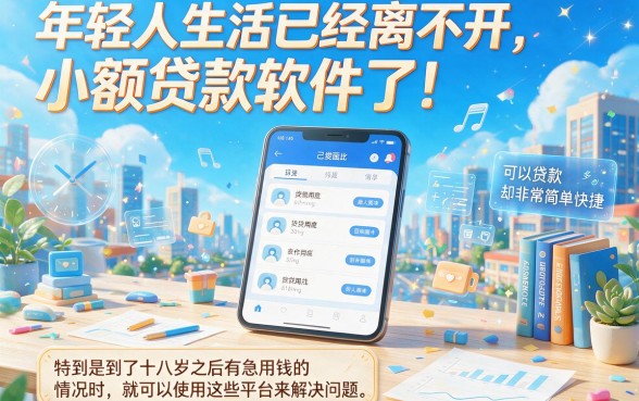 18岁能贷到款的软件有哪些？这5个平台18岁就能借到2000