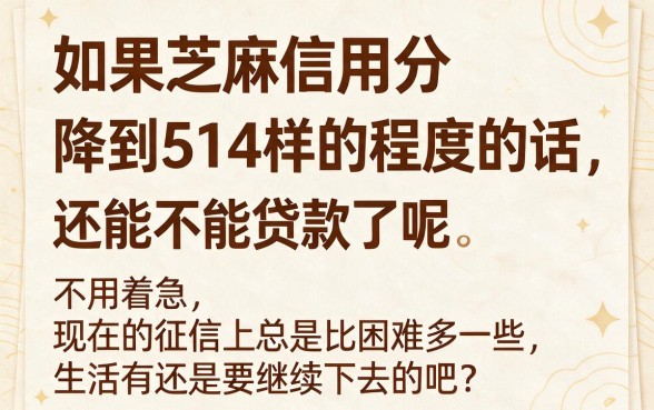 征信有逾期、芝麻分514也能借钱?这5个渠道实测有效!