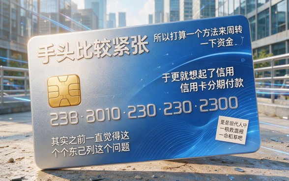 2026年90%的人还不知道！信用卡借款分期还就选这5个9000借钱神器