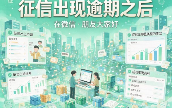 征信有逾期？微信上这些贷款通过率高，赶紧收藏！