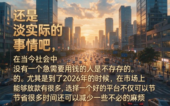 2026年能下款的口子有哪些？5个免信用卡极速网贷平台实测对比