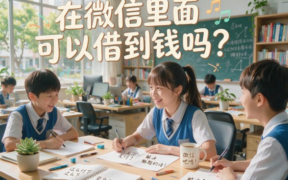 手机微信怎么可以借钱？这5个备用金平台借50000超便捷贴心
