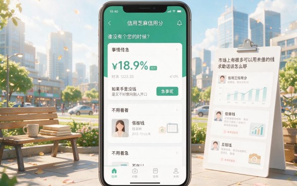 芝麻信用分低也能借钱的软件推荐！这5个平台信用分不高照样贷款2000，短期周转无忧