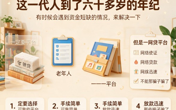65岁还能申请哪些网贷？这5个平台值得一看！