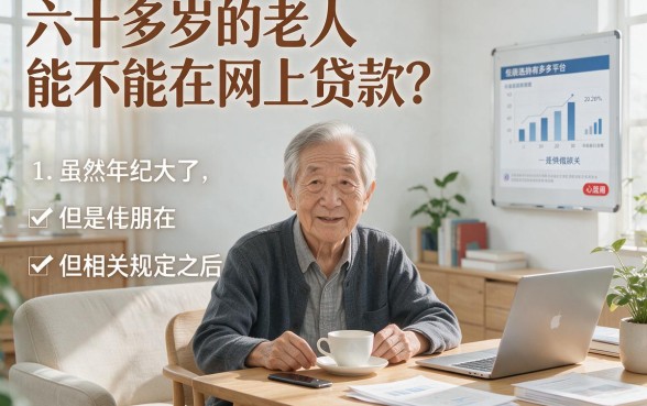 60岁以上必看！能借款的口子有哪些？这五个正规渠道速收藏！