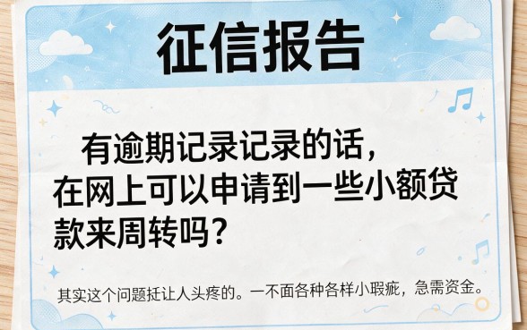 征信有逾期别慌！2026网上简单小额贷款平台申请攻略全揭秘