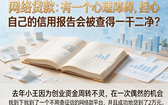 家人们快看！有没有网络贷款不上征信的？2026最新盘点这5类平台，看完秒懂！