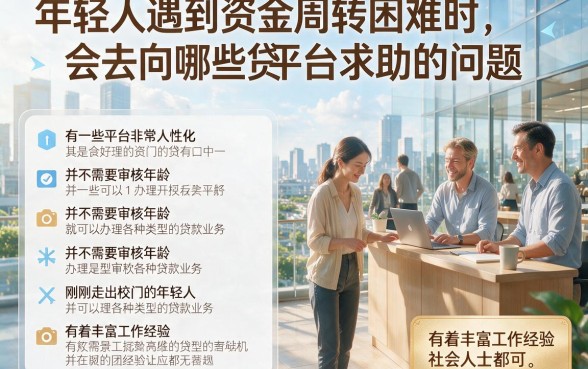 2026新手必看!不查年龄的贷款平台有哪些呢?借6000无视年龄秒批合集