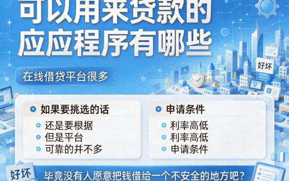 2026正规网络借款平台有哪些可以借款的软件？这5个5000贷款平台值得收藏
