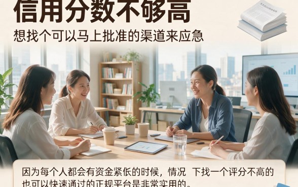 评分不足别慌！2026这5个真实能秒批的口子，缺钱速看