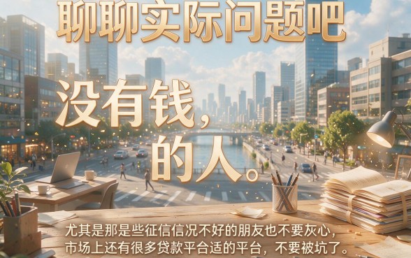 征信黑、征信不好、征信烂也能包下的贷款平台实测来了！2026年最新可行渠道细致分享