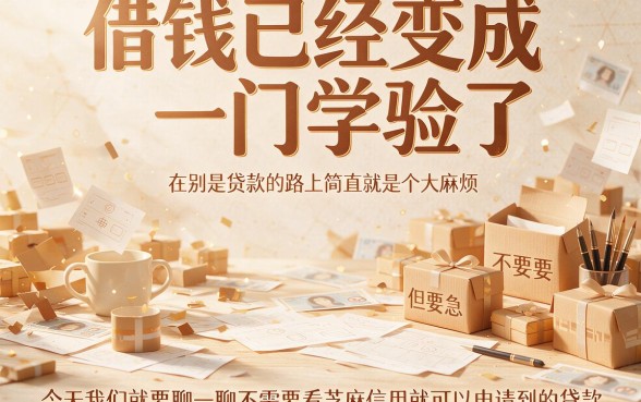 不用看芝麻信用和征信的贷款有哪些？2026这5个必看，附7500无视征信借款软件推荐