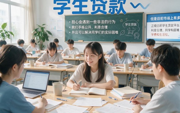 5个正规学生贷款平台借钱5000秒过，2026内部额度渠道好用不复杂