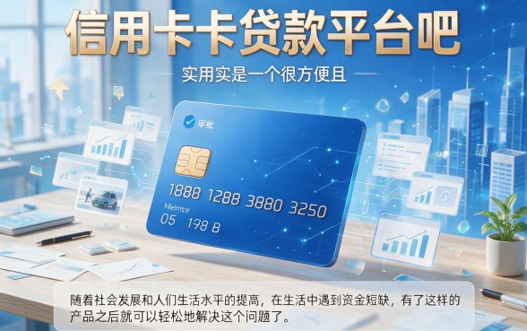 2026年实测盘点：信用卡贷款平台有哪些平台？亲测这几个信用卡借款1000的口子秒到账
