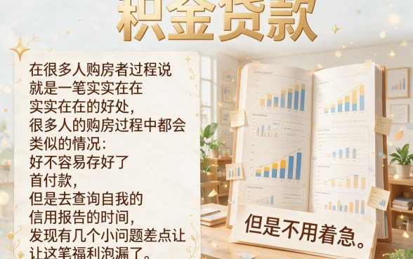 征信不好也能申请公积金贷款？这5个正规渠道2月重磅盘点，想借9000的速看！