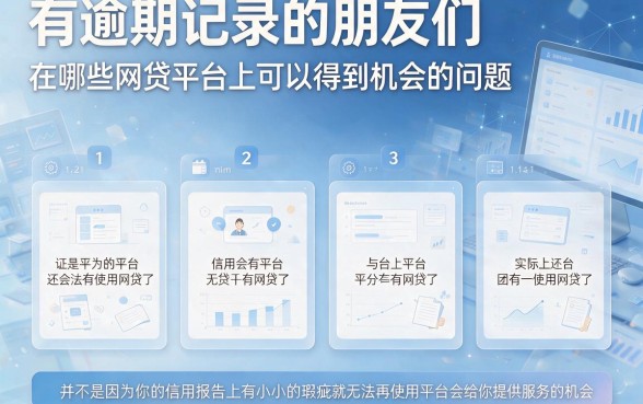 征信有逾期也能借！2026十大网贷平台黑户专属5000元口子大公开